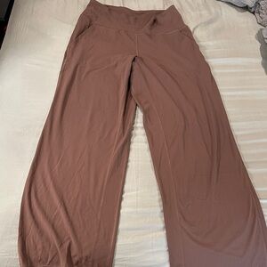 lululemon athletica Mauve Wide-Leg leggings
